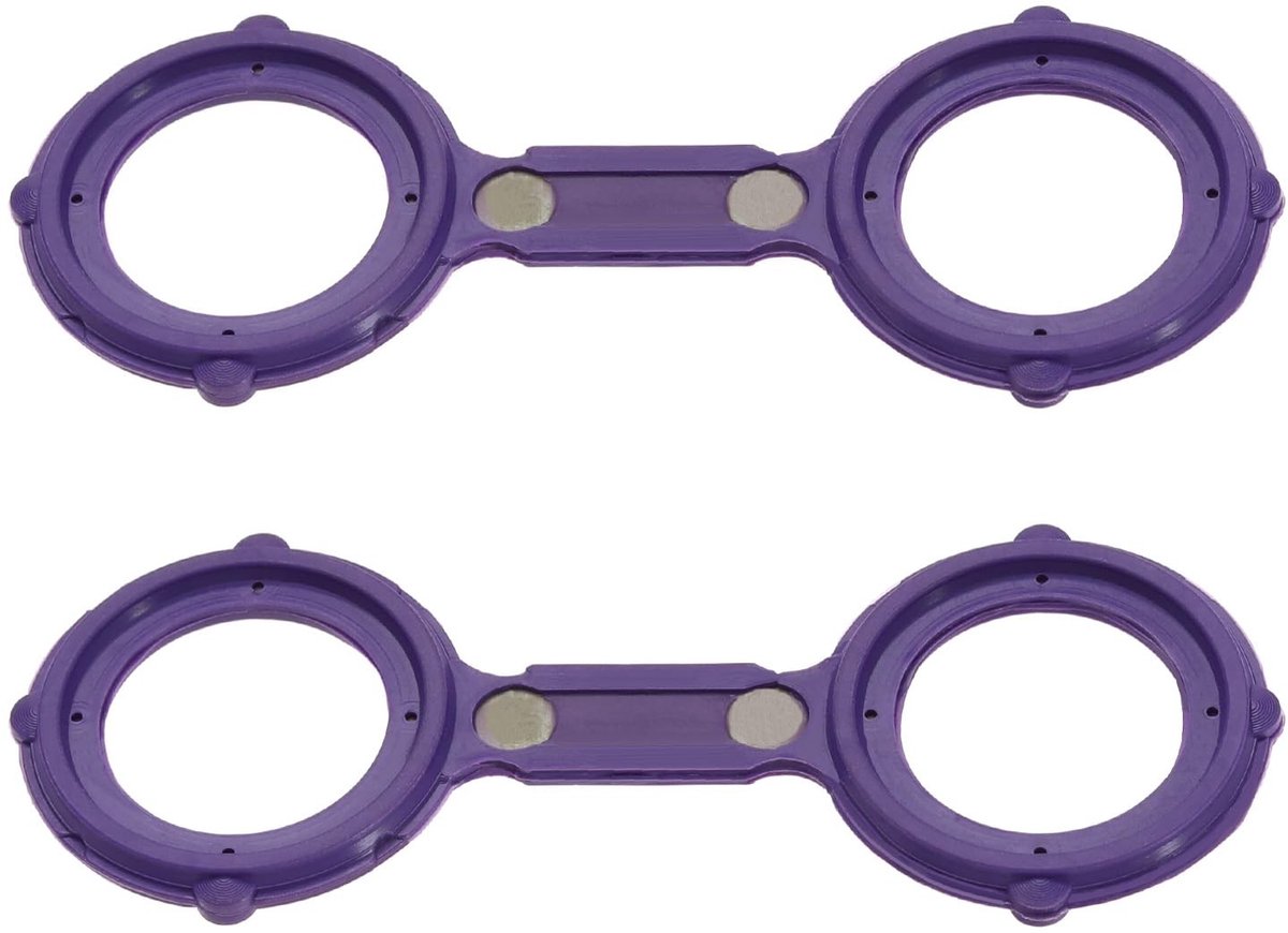 Dailygoody - Oil Cooler Gaskets - 2 Stuks - Perfecte Pasvorm - Geschikt voor Mercedes-Benz - Hoogwaardige Kwaliteit - A6421880580 6421880480