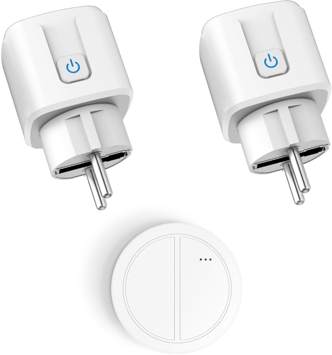 Draadloze afstandsbediening met 433MHz zender, 50 meter bereik, 3500 watt mobiele schakelaar voor slimme sockets