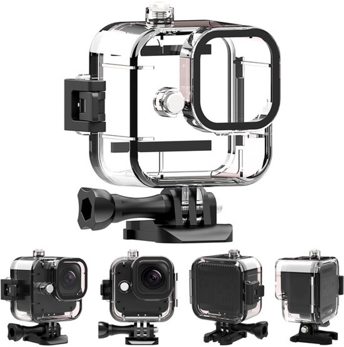 Geschikt voor 45M waterdichte onderwaterbehuizing Geschikt voor GoPro Hero 11 Mini