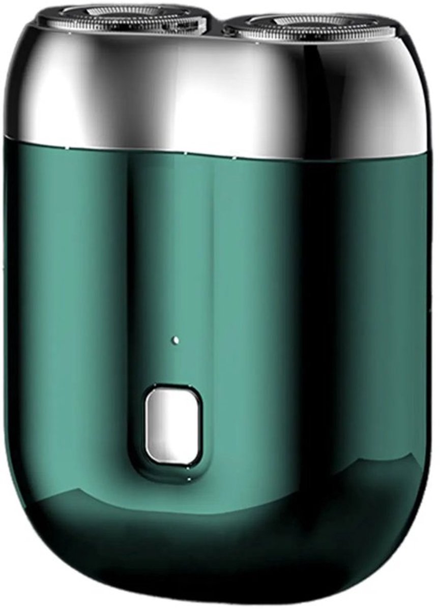 Krachtige 2-Blade Scheerapparaat - Usb Oplaadbare 2-Kop Body Shaver + Precisie/Baardtrimmer - Lichtgewicht en Comfortabel - Perfecte Lichaamshaar Verzorging voor Dames en Heren en de Beste Reiseditie - Kleur: Groen