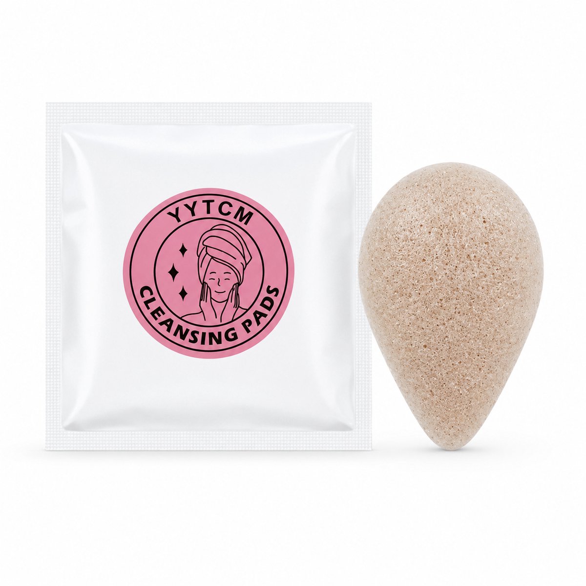 Konjac Spons - Gezicht Reinigingsspons - Natuurlijk Facial Cleansing Pad - Make Up Verwijderaar
