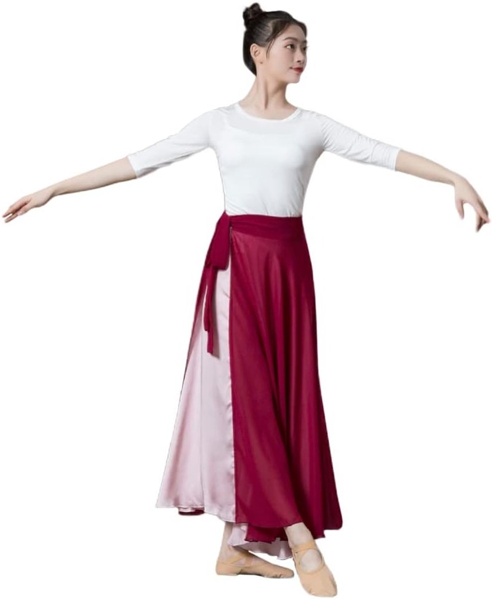 Professionele buikdansrok voor dames - Lange chiffon buikdanskostuum met elegante uitstraling en comfortabele pasvorm