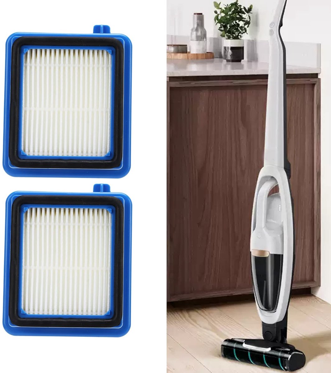 Dailygoods - Dailygoody - Vervangende Filterelementen - Set van 2 - Premium kwaliteit - Geschikt voor Q6 Q7 Q8 - Stofzuiger onderdelen - Optimale prestaties