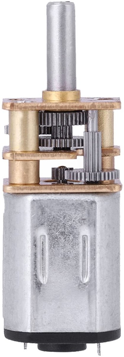 Dailygoods - Dailygoody - DC Geared Motor N20 met Snelheidsreducer 3V-12V - 50-2000RPM