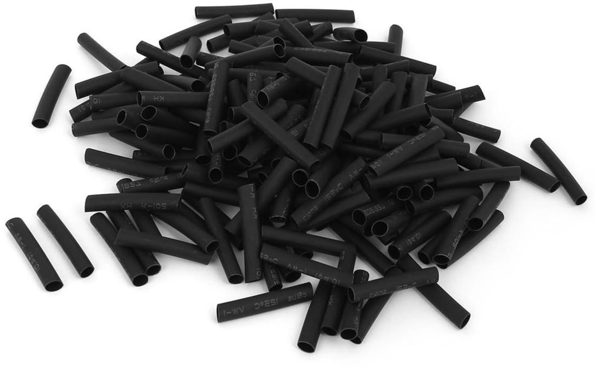 Dailygoods - 400 Stuks Krimpkousen 4mm voor Elektrische Isolatie