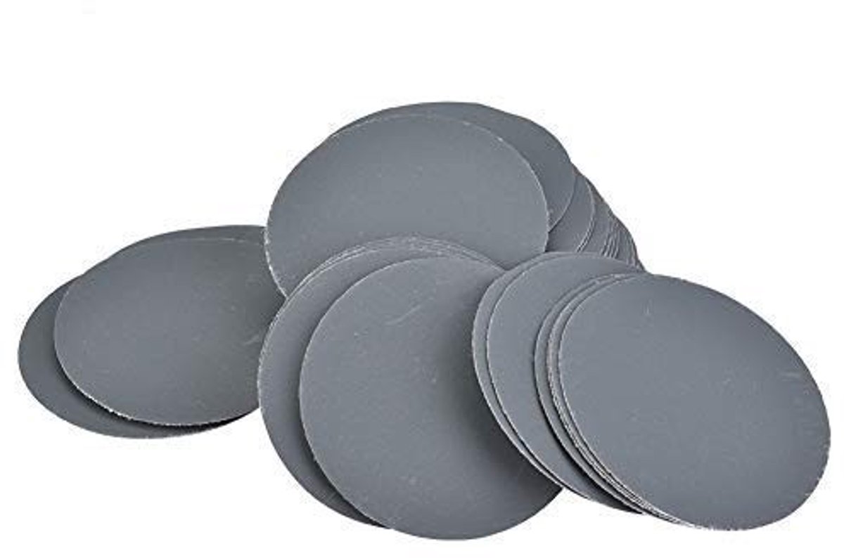 Dailygoody - Schuurwielen - 50 Stuks 75mm Schuurpapier voor Polijsten en Schuren - Hoge kwaliteit - Perfect voor Hout en Metaal - Ideaal voor Fijn Sch