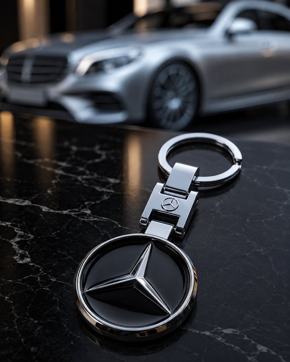 Sleutelhangergeschikt voor Mercedes Premium Metaal – Hoge Kwaliteit Set | High Quality Keychain | Porte-Clés Haute Qualité