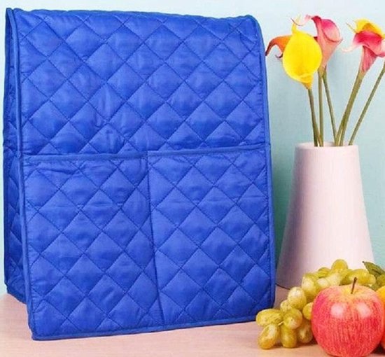 Beschermhoes voor Keukenmachine met Opbergvak - Universele Pasvorm, Blauw, Ideaal voor Keukenaccessoires en Gadget Organisatie — afbeelding 3