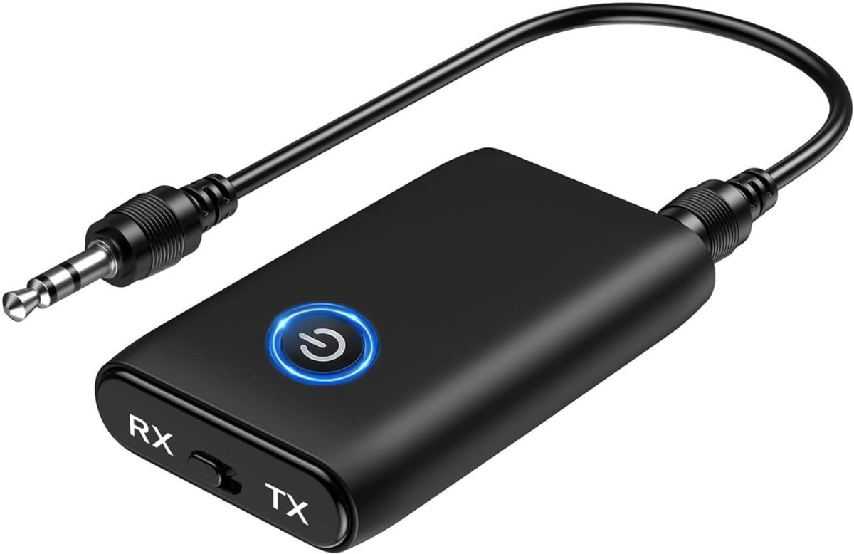 MRKK® Bluetooth Receiver Aux - Ontvanger - Carkit - Zwart