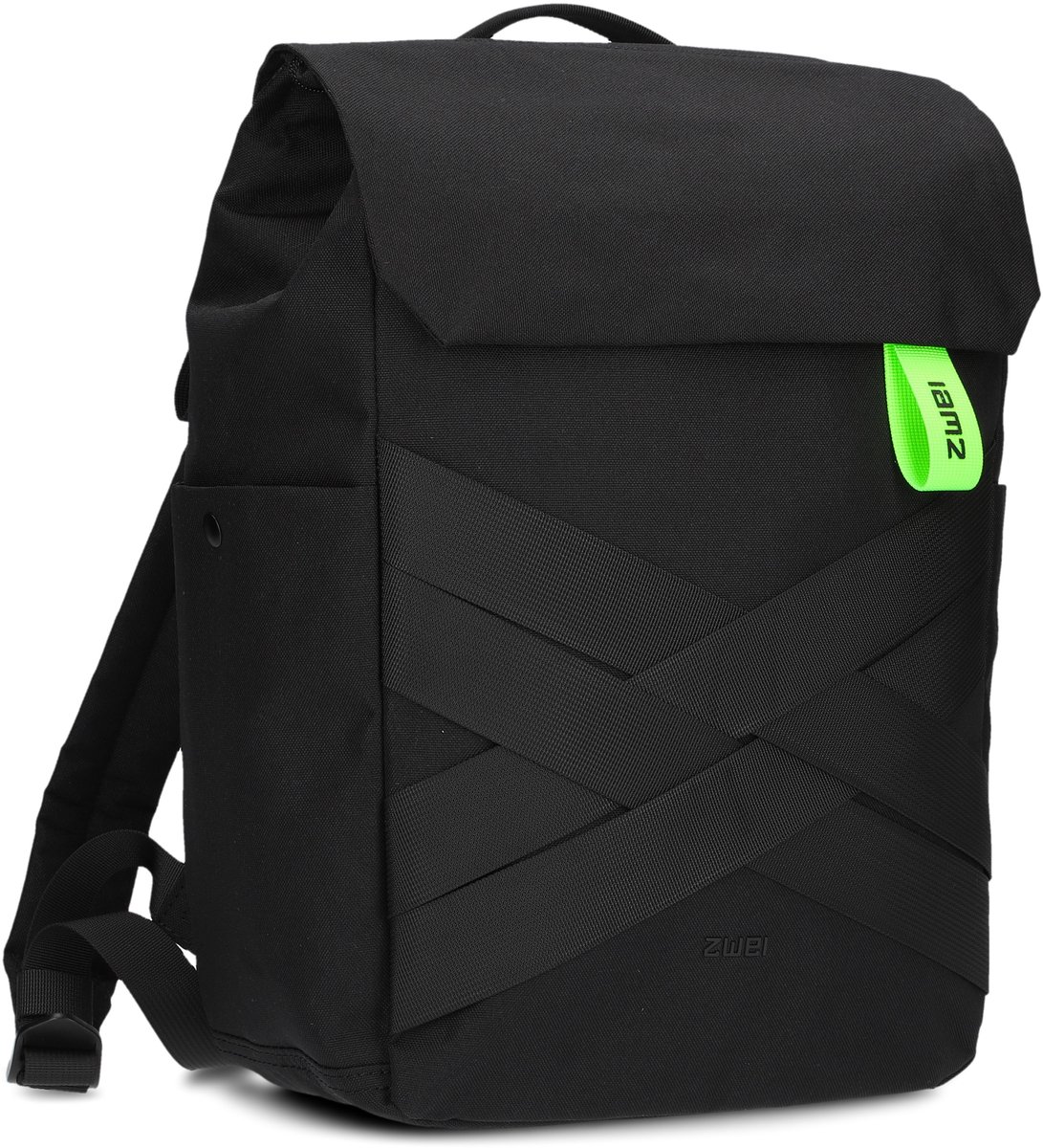 zwei Laptop rugzak Rugzak met laptopvak Alex ALR130 Backpack 9L Black Zwart