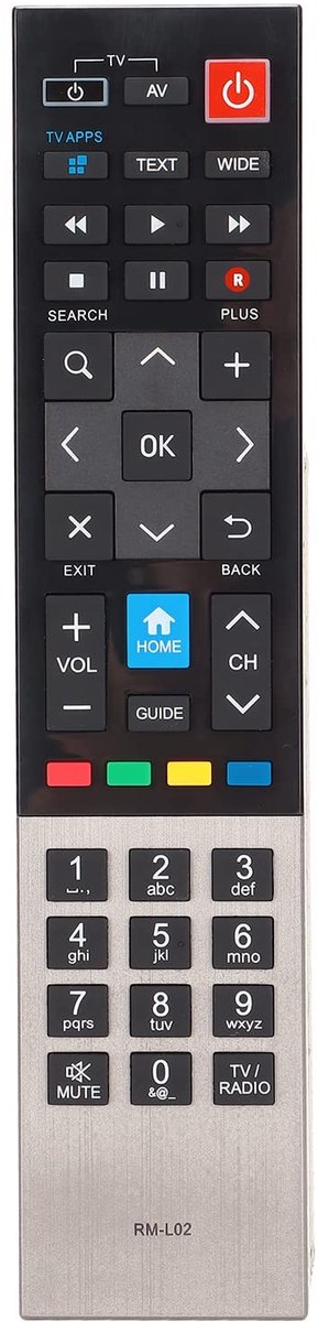 Dailygoody - TV-afstandsbediening - Smart Afstandsbediening - Ideaal voor Thuisgebruik - Vervangende Afstandsbediening - Compatibel met Humax - Gebrui.