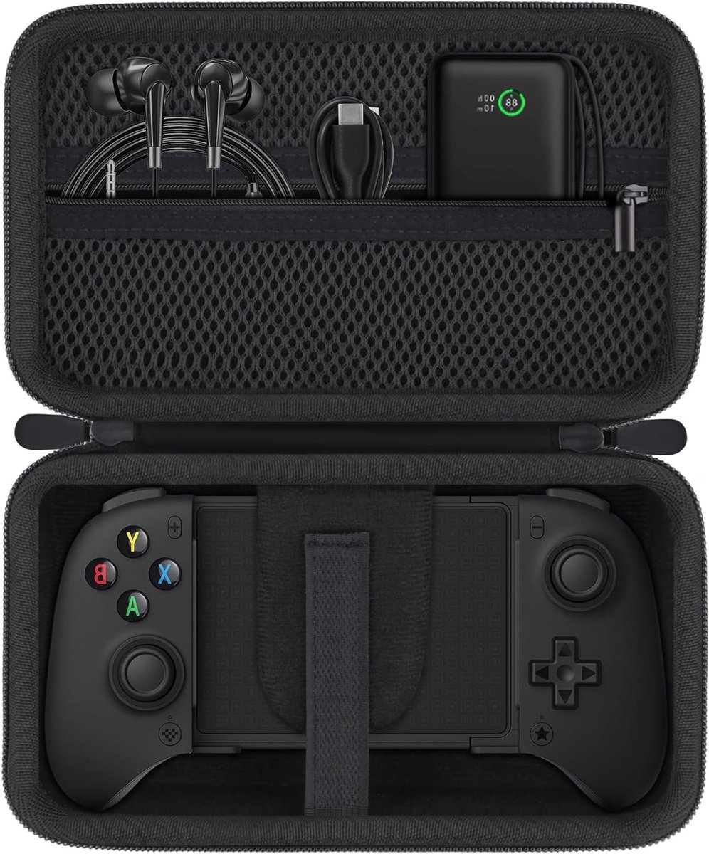 Hard Case voor 8Bitdo Ultimate Mobile Game Controller - Bescherming, Draagbaar, Stijlvol Ontwerp (Zwart)
