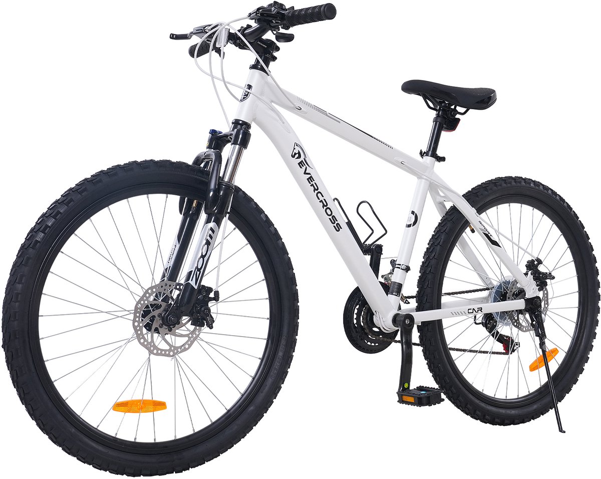 EVERCROSS EM3 26 inch Fiets voor Tieners – Shimano 21 Versnellingen –schijfrem – Licht Aluminium Frame