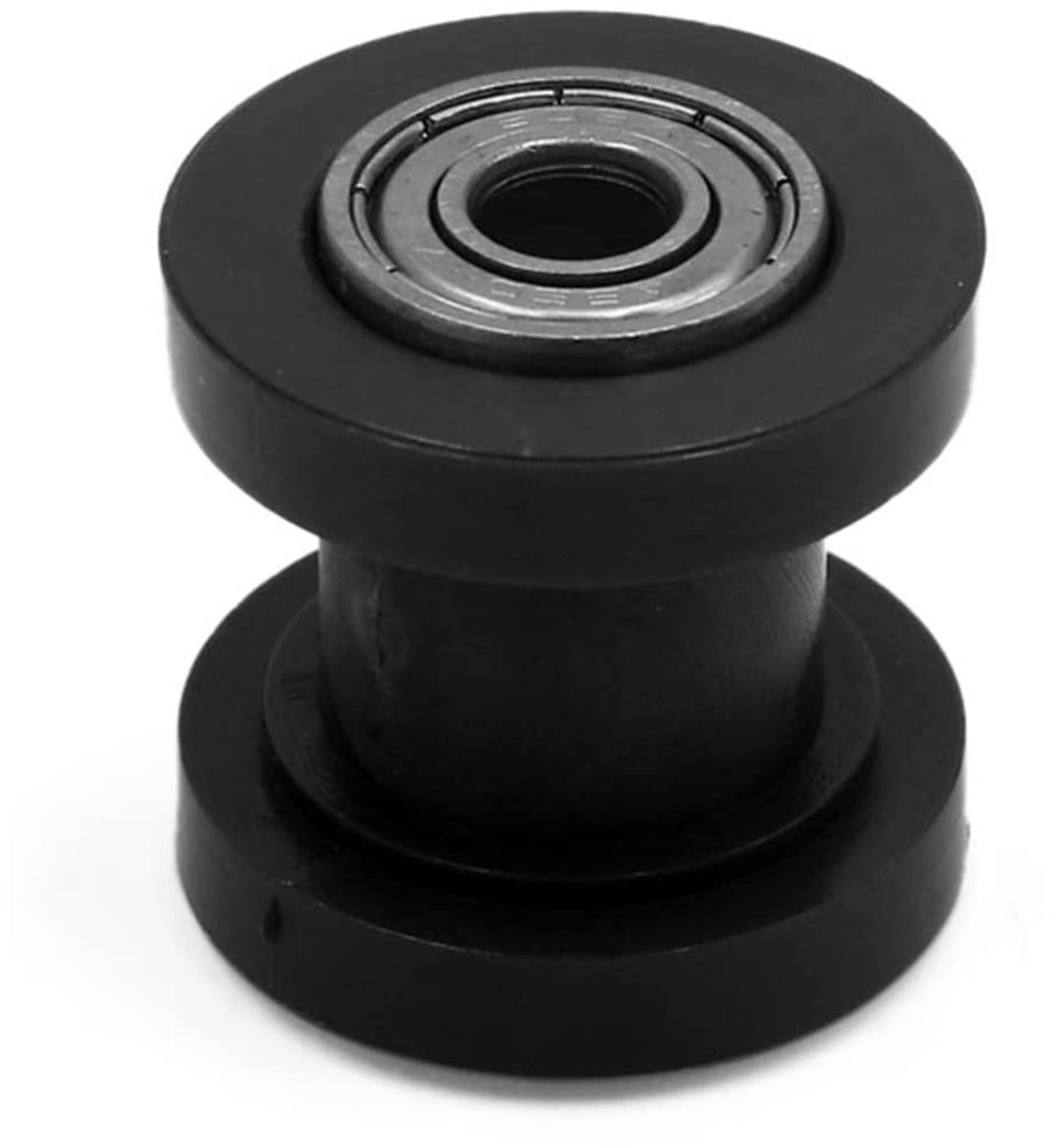 Dailygoods - Dailygoody - Riemschijf van Rubber - Kettingrol - Sterke en duurzame constructie - Zwart - Ideaal voor geleidingswielen - Geschikt voor verschillende