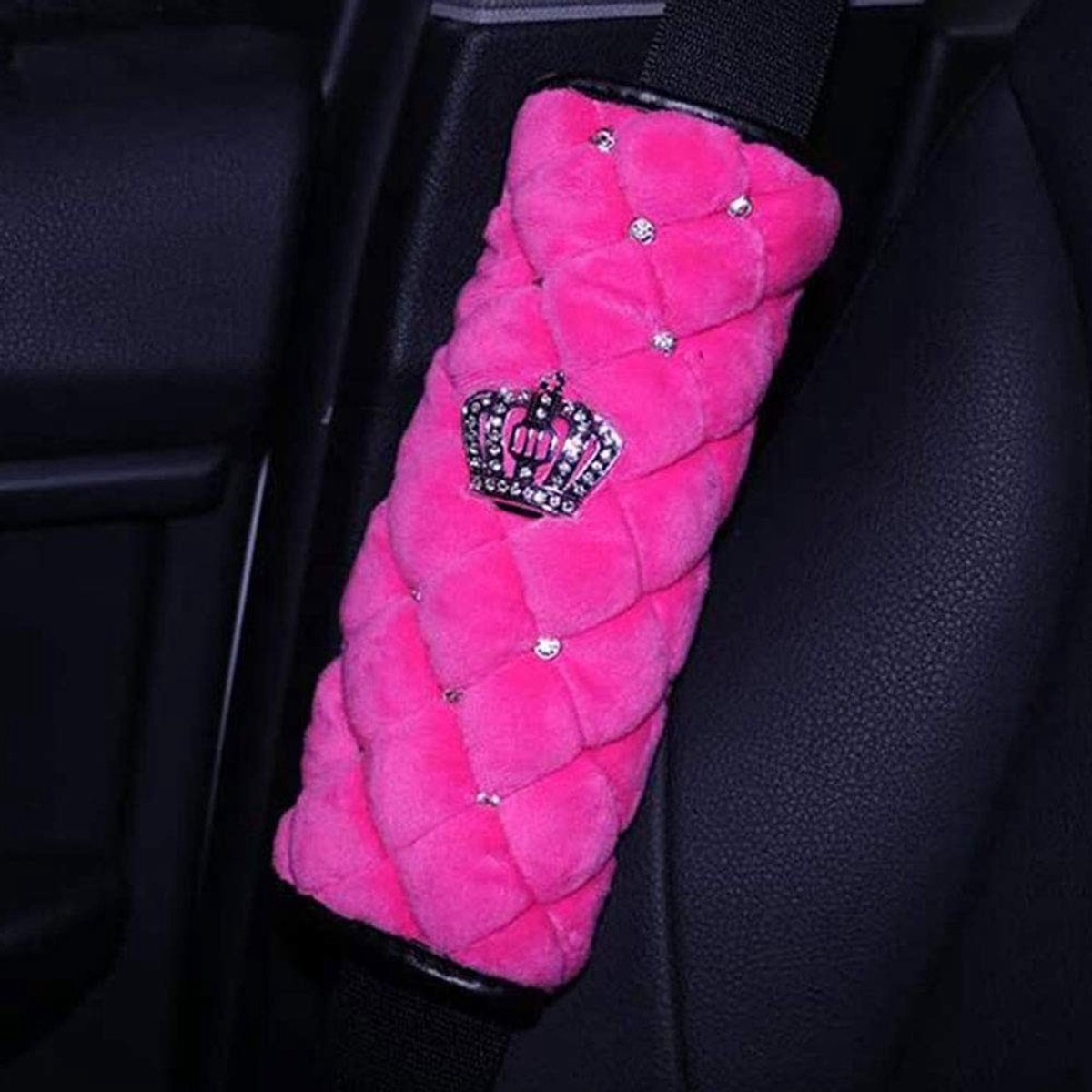 Dailygoods - Dailygoody - Universele stuurhoes - Stuurhoes voor auto - Elegant en duurzaam - Protège-épaule - Gordelbeschermer - Bescherming tegen krassen en stof