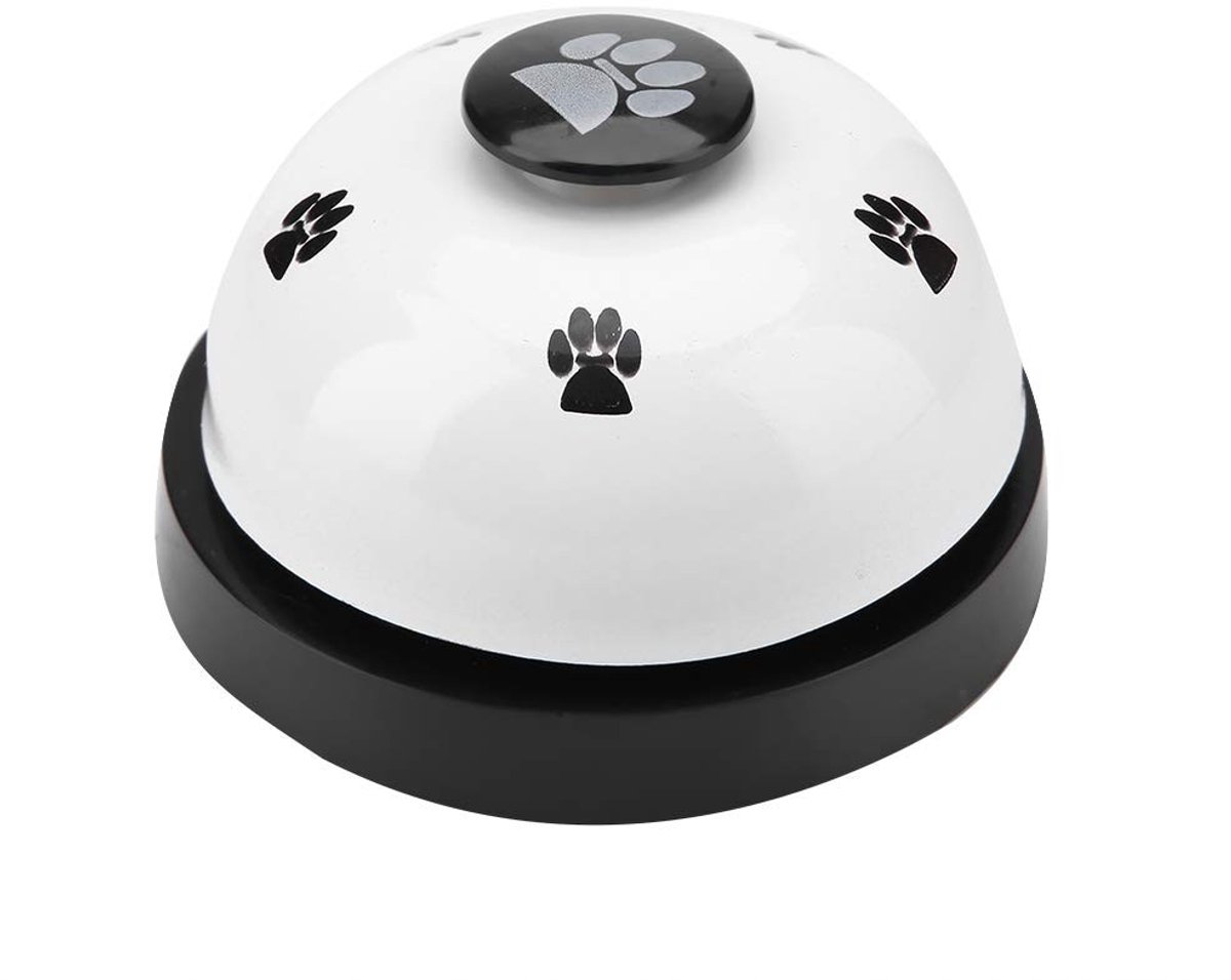Dailygoods - Dailygoody - Huisdier Training Klokken - Duurzaam IJzer - Wit - Leuke Huisdier Bel - Perfect voor Puppy Pot Training - Cartoon Design