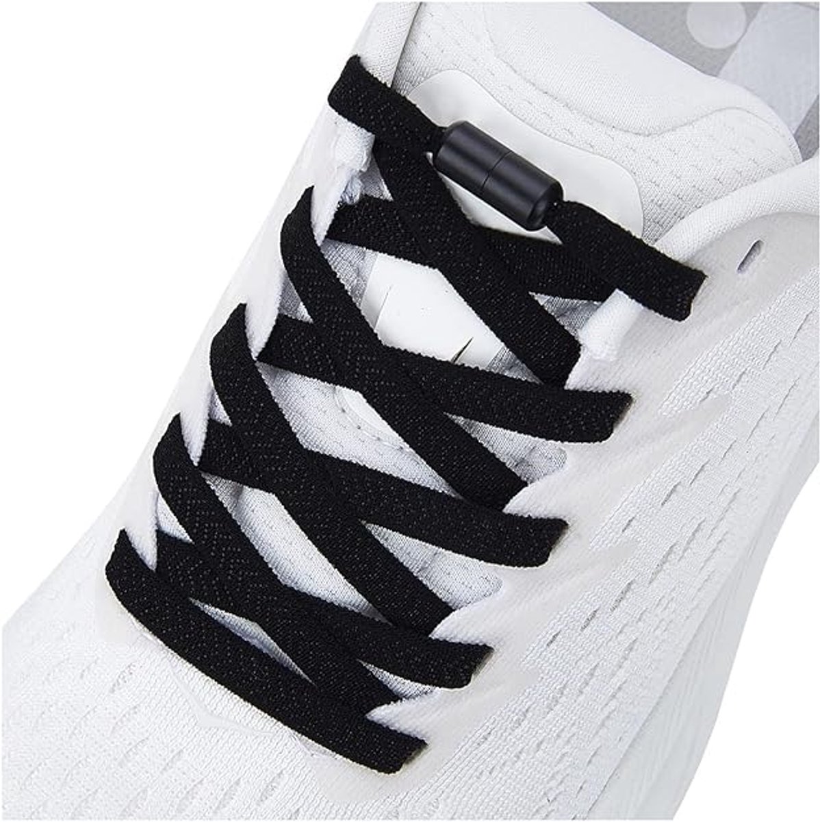 Elastische Schoenveters met Metalen Draaisluiting - Zonder Strikken - Comfortabele Elastische Veters voor Kinderen, Volwassenen & Senioren - Instap Schoenen Systeem