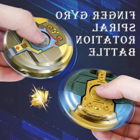 Transformeerbare 2-in-1 Robot Fidget Spinner Speelgoed voor Stressverlichting, Sensory Speelgoed voor Kinderen en Volwassenen, Ideaal Reis- en Handspinner Speelgoed — afbeelding 2