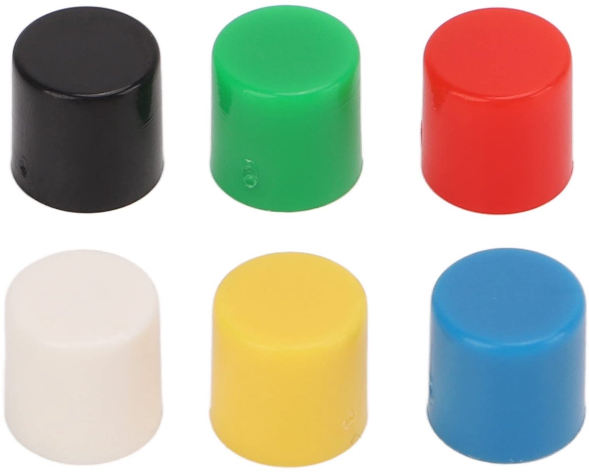 Dailygoods - Dailygoody - Drukknop - Vervangbare Drukknop Covers - 180 Stuks - Kleurvariaties - Intuïtief Gebruik - Diverse Toepassingen