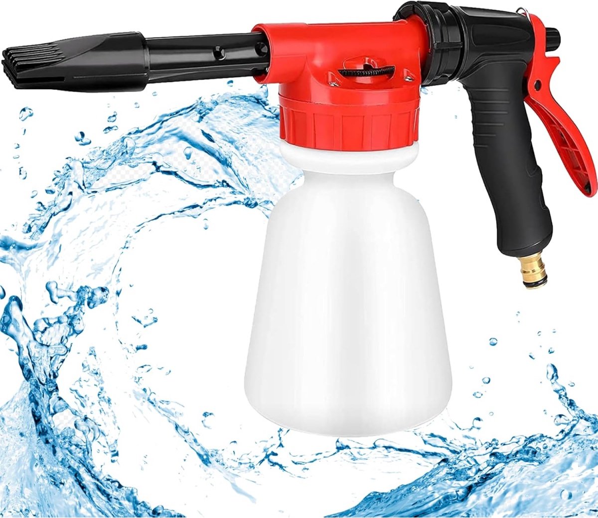 TOVBMUP Foam Lance - Foam Cannon - Snow Foam Gun voor Tuinslang - Schuim Spuit Auto Wassen