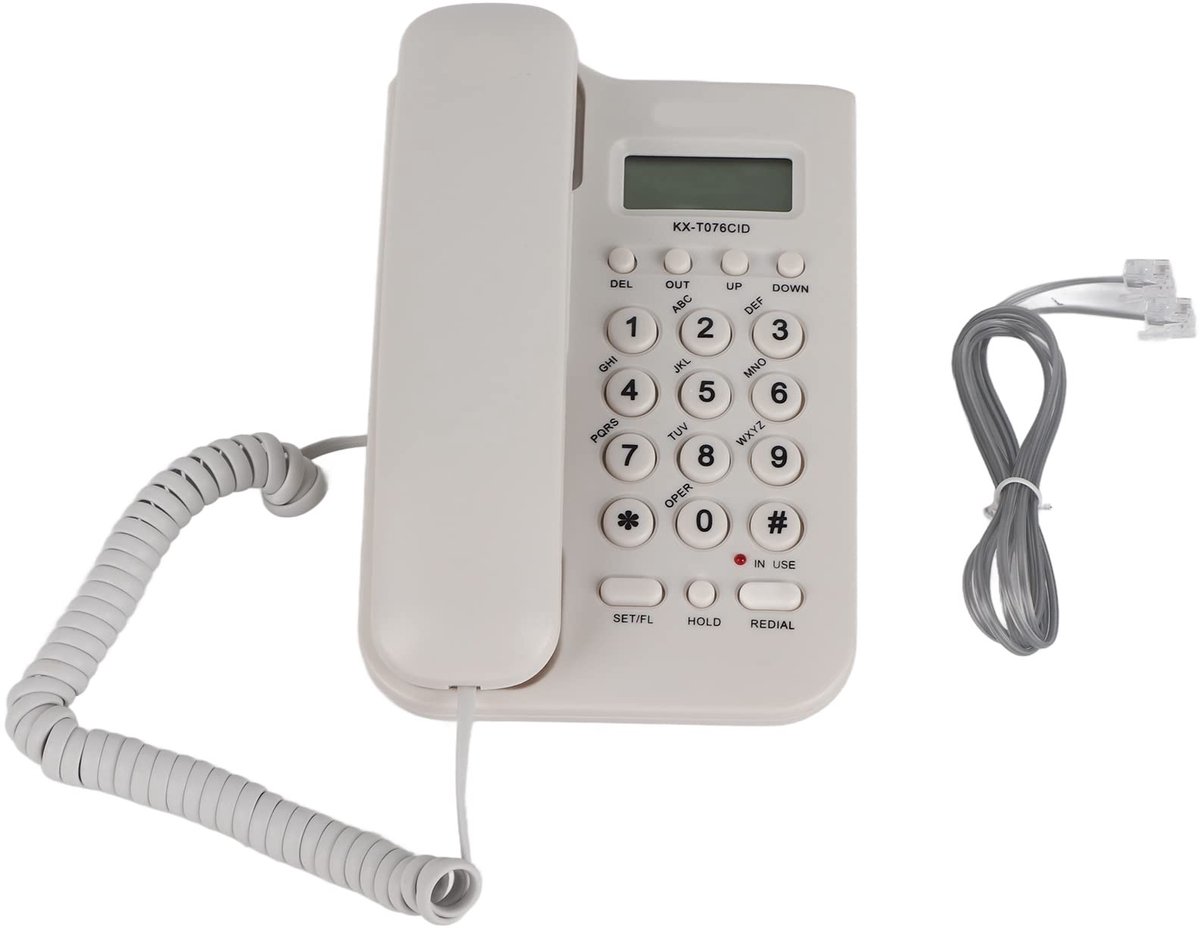 Dailygoods - Wandmontage Vaste Telefoon zonder Batterij