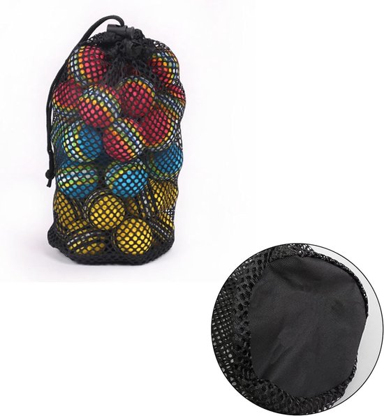 Dailygoods - Nylon Golfbal Tas voor 48-56 Golfballen van Dailygoods — afbeelding 2