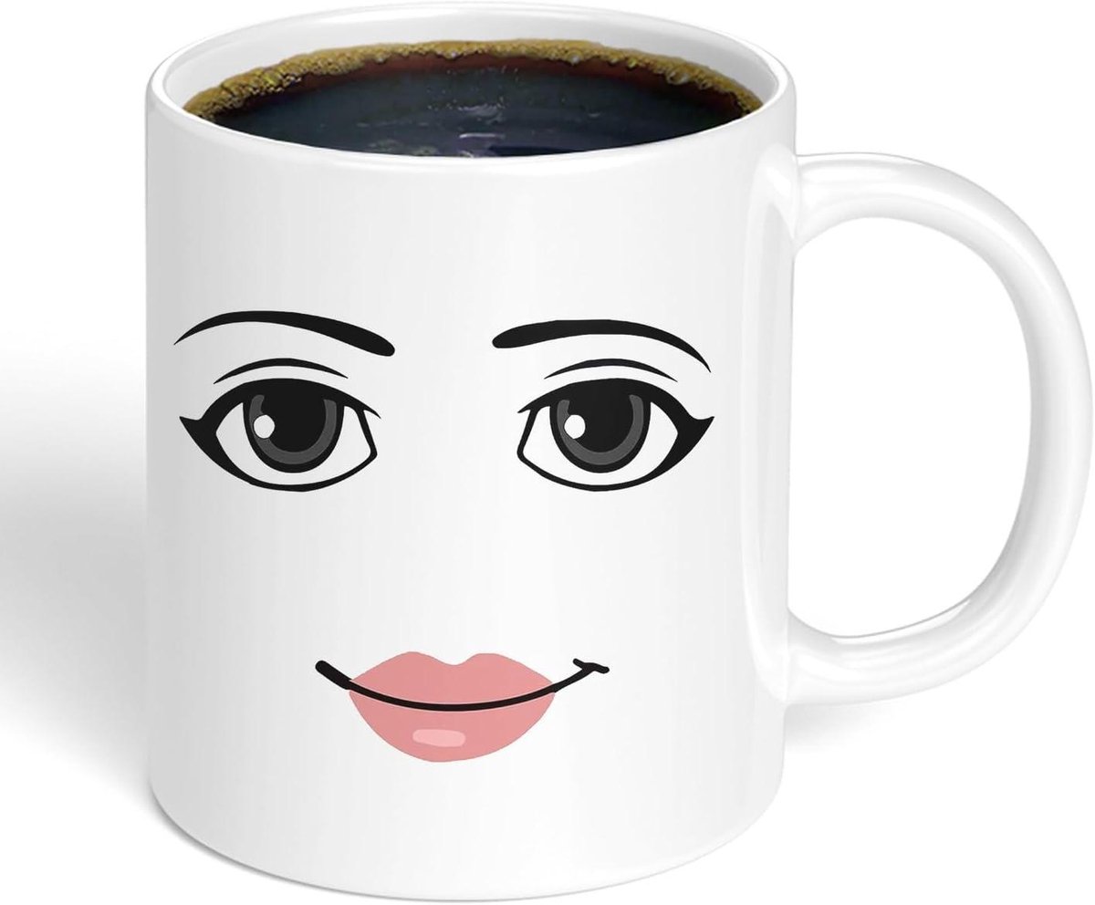Keramische Mok - Grappige Kop - Koffie Thee - Creatieve Gezichtsuitdrukking - 355 ml - Emoji