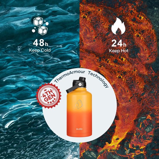 Thor 480 ml koper vacuüm geïsoleerde drinkfles