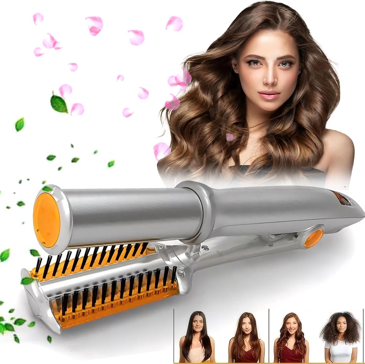 Professionele 2-in-1 Stijltang & Krultang – Verstelbare Temperatuur – Snel Opwarmend – Keramisch – Reisgeschikt – Voor Kort & Lang Haar