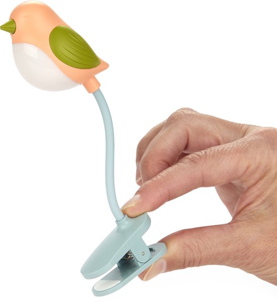 Balvi - Leeslamp Vogel Roze Birdie van Merkloos — afbeelding 2