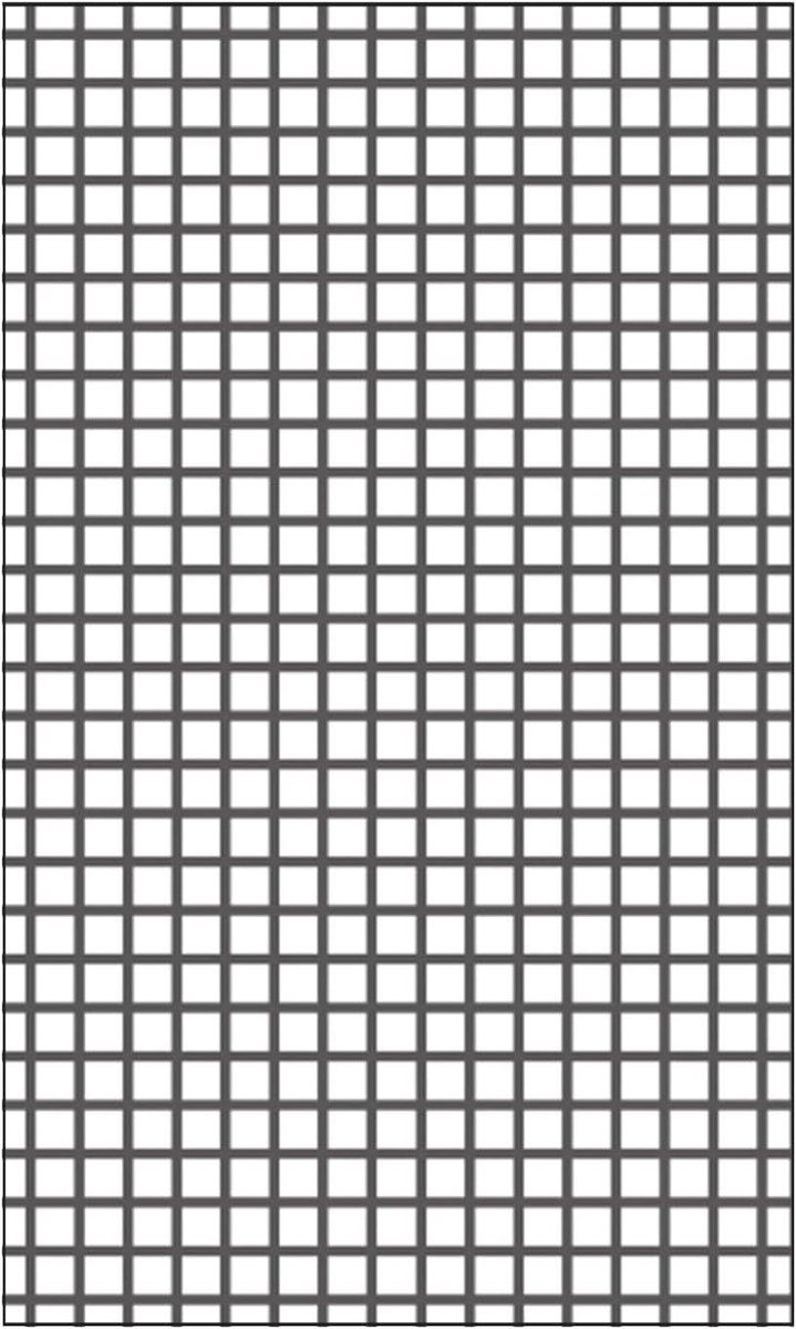 Mini Embossing Folder - Textuur Folder - Papier Knutselen - Grid Patroon - 3 x 5 Inch - Transparant