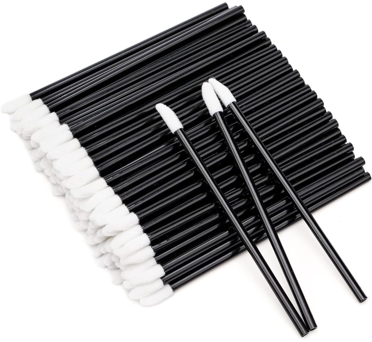 Allecto - Stuks Wegwerp Lipborstels - Perfect voor Make-up Applicatie en Hygiëne