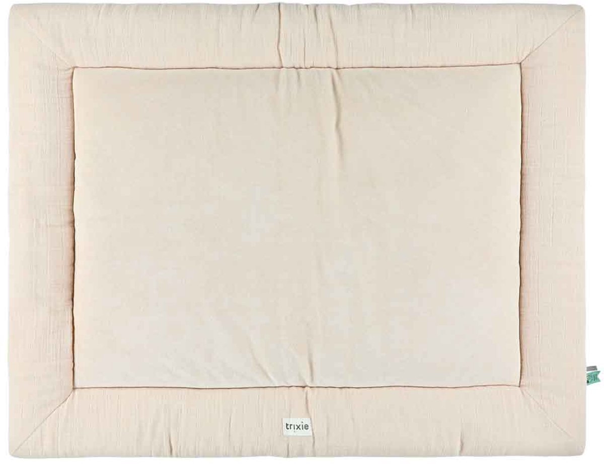 Trixie parklegger babymeubel Bliss Blossom roze 75x95cm zacht.