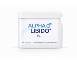 Alpha Libido - XXL - 60 Capsules - Penis Vergoter - XXL Pillen - Grotere Erectie - Libido Verhoger
