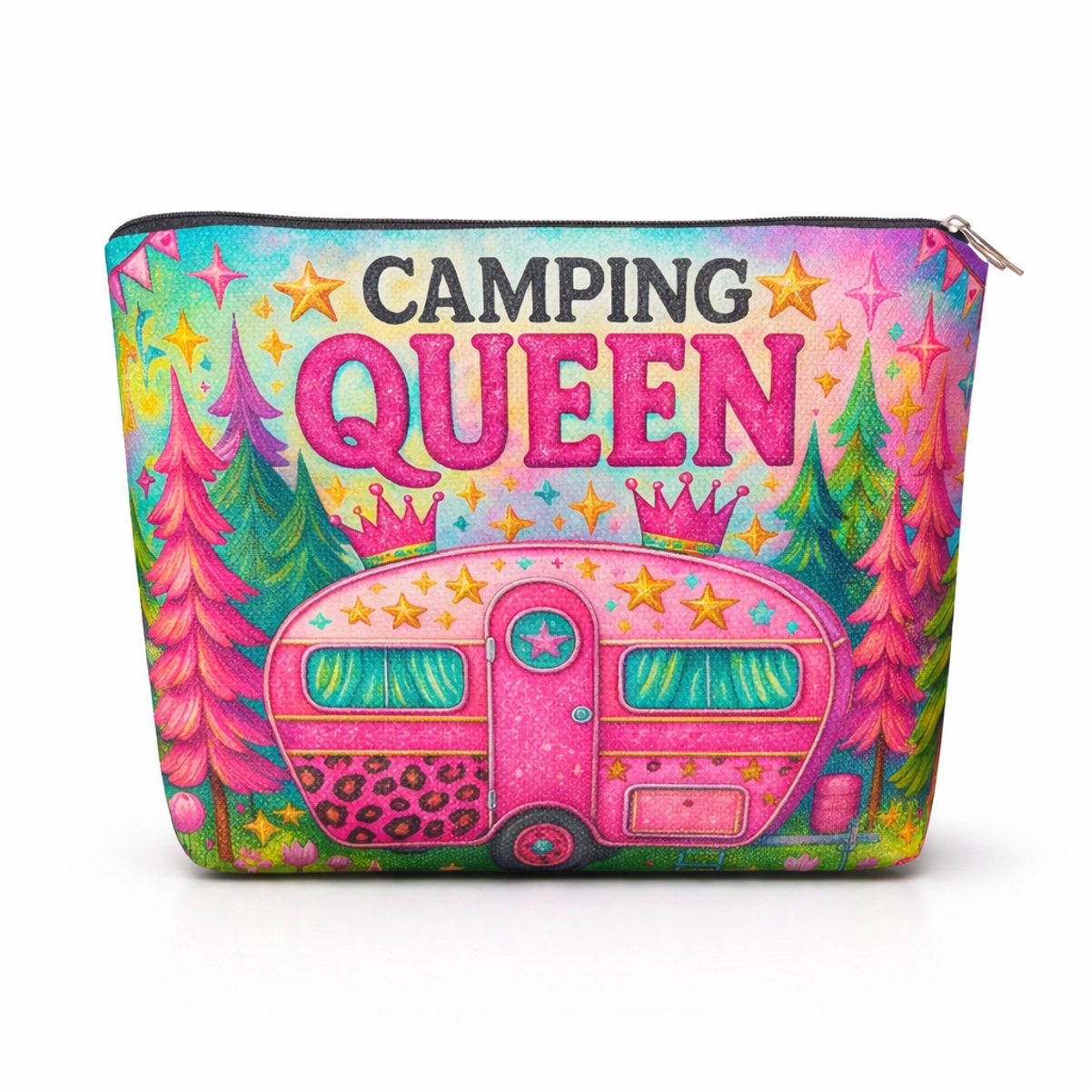 Toilettasje camping Queen - Toilettasje - Make up tasje - Tasje -