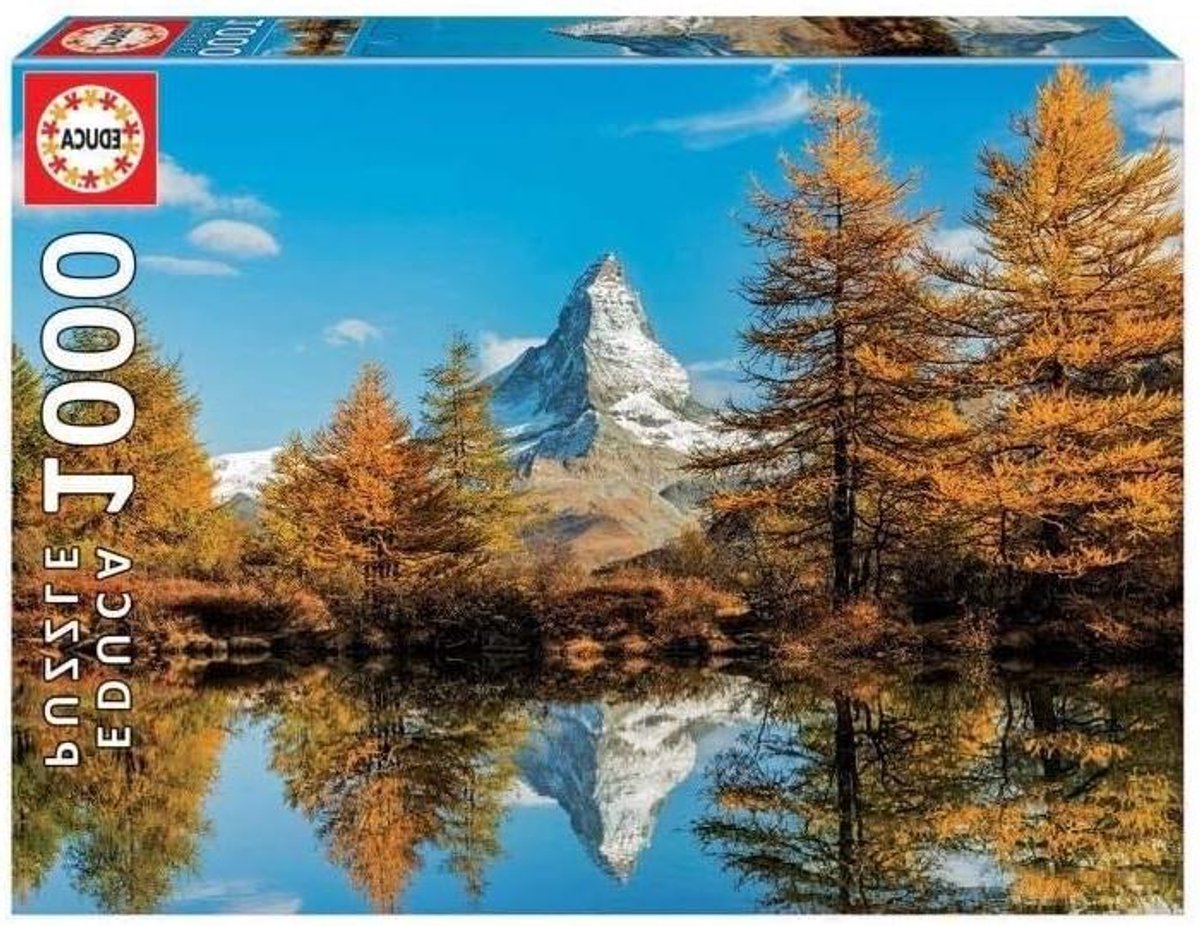 Puzzel Bergen - Landschap Puzzel - Ontspannende Hobby - 1000 Stukjes - 68 x 48 cm - Multicolor