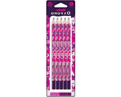 Helix Oxford Camo X5 HB Grafiet Potloden - Roze