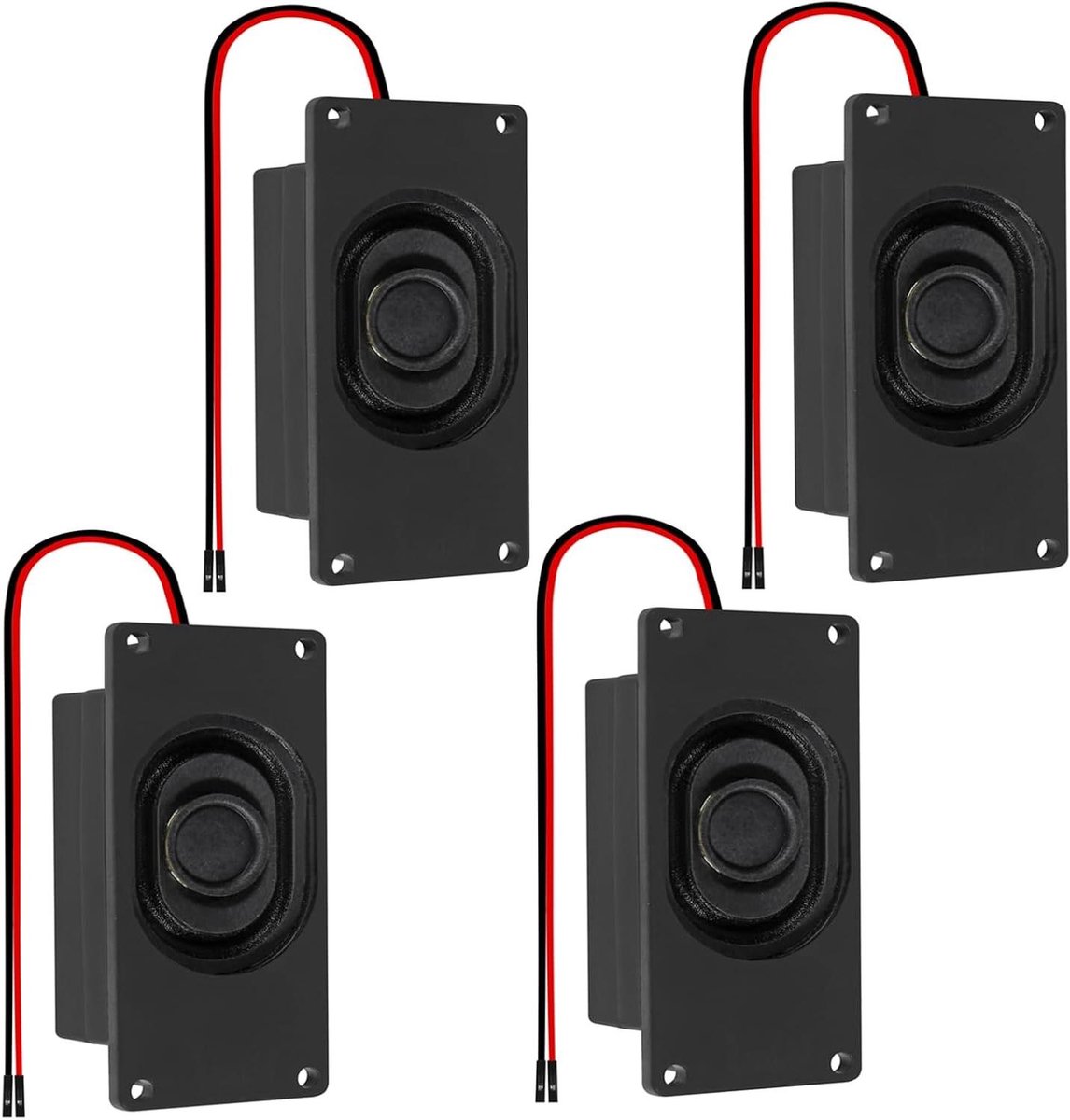 Audio Luidsprekers - 3 Watt Luidsprekers - Elektronische Projecten - 4 Ohm Impedantie - 2.54mm Interface