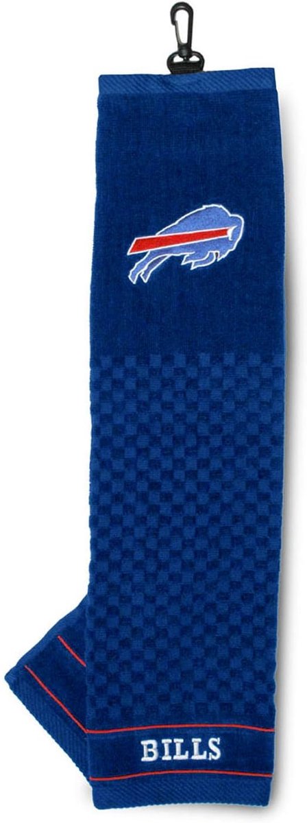 Geborduurde Golfhanddoek met Teamlogo voor Golfers, Geruit Schrobberontwerp van The One — afbeelding 4