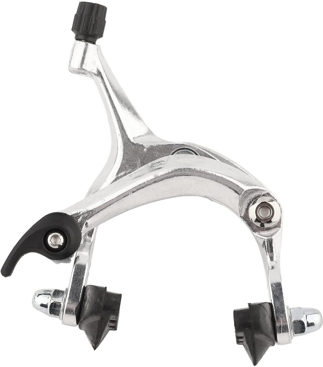 VGEBY Universele Fietsrem - Metalen C Caliper voor Racefiets en Fixie (Zilver)