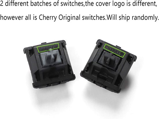 Mechanische Toetsenbord Schakelaars - Toetsenbord Assen - Toetsenbord Reparatie - Cherry MX Kwaliteit - 68 stuks - Speed Silver van Merkloos — afbeelding 2