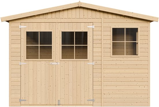 Timbela M334 - Houten tuinhuis - 6 m² - 216x324xH226 cm - zonder vloer