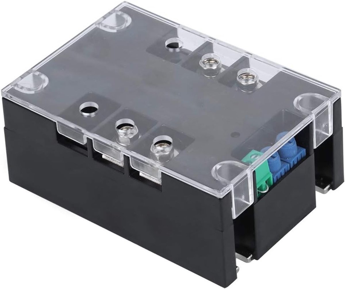 Soft Start Controller voor 220VAC Motoren - Inductiemotor Startmodule met Aluminium Bod, Geschikt voor Enkel- en Driefasige Toepassingen, Frequentie 50-60Hz