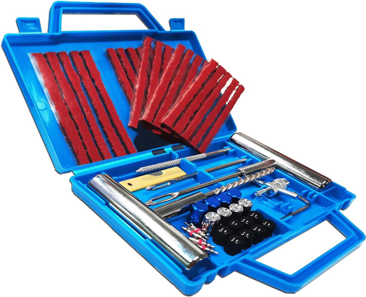 MRKK® Proppenset - Autobanden Reparatie Set - Autobanden Pomp