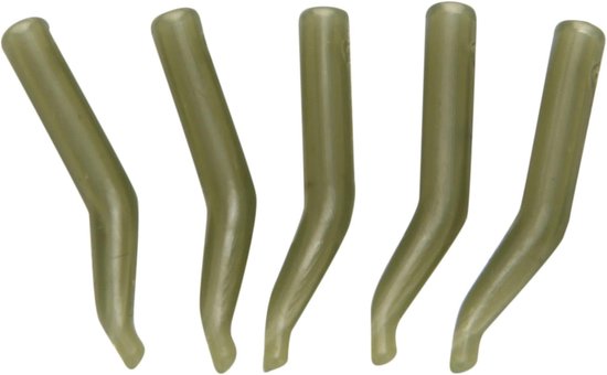 Vistuighulzen - Vislijn Aligners - Karpervissen - Zachte Anti Wirwar - 20 mm - Groen — afbeelding 3
