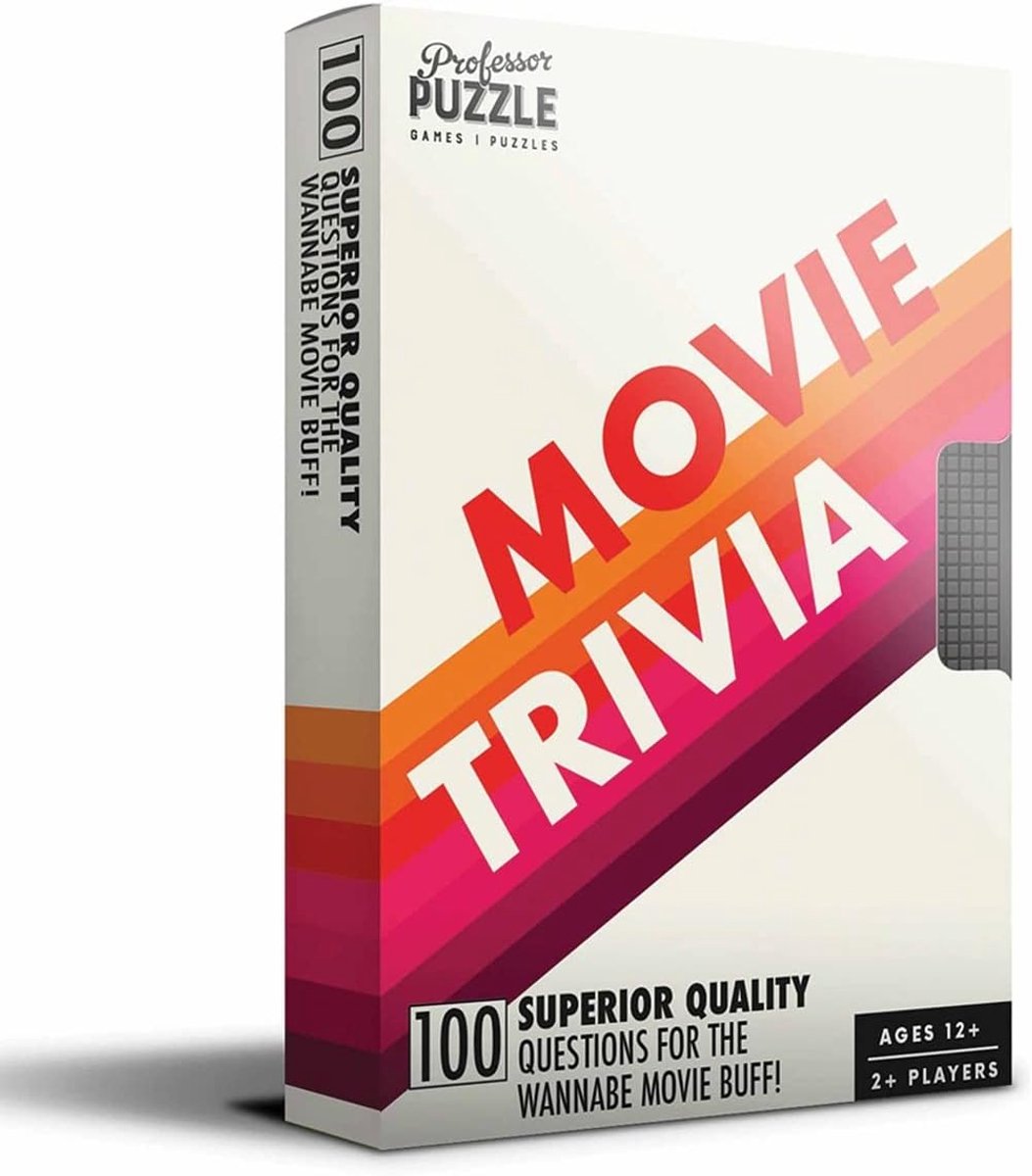 Professor Puzzle filmquiz spel - 100 vragen over films en acteurs.