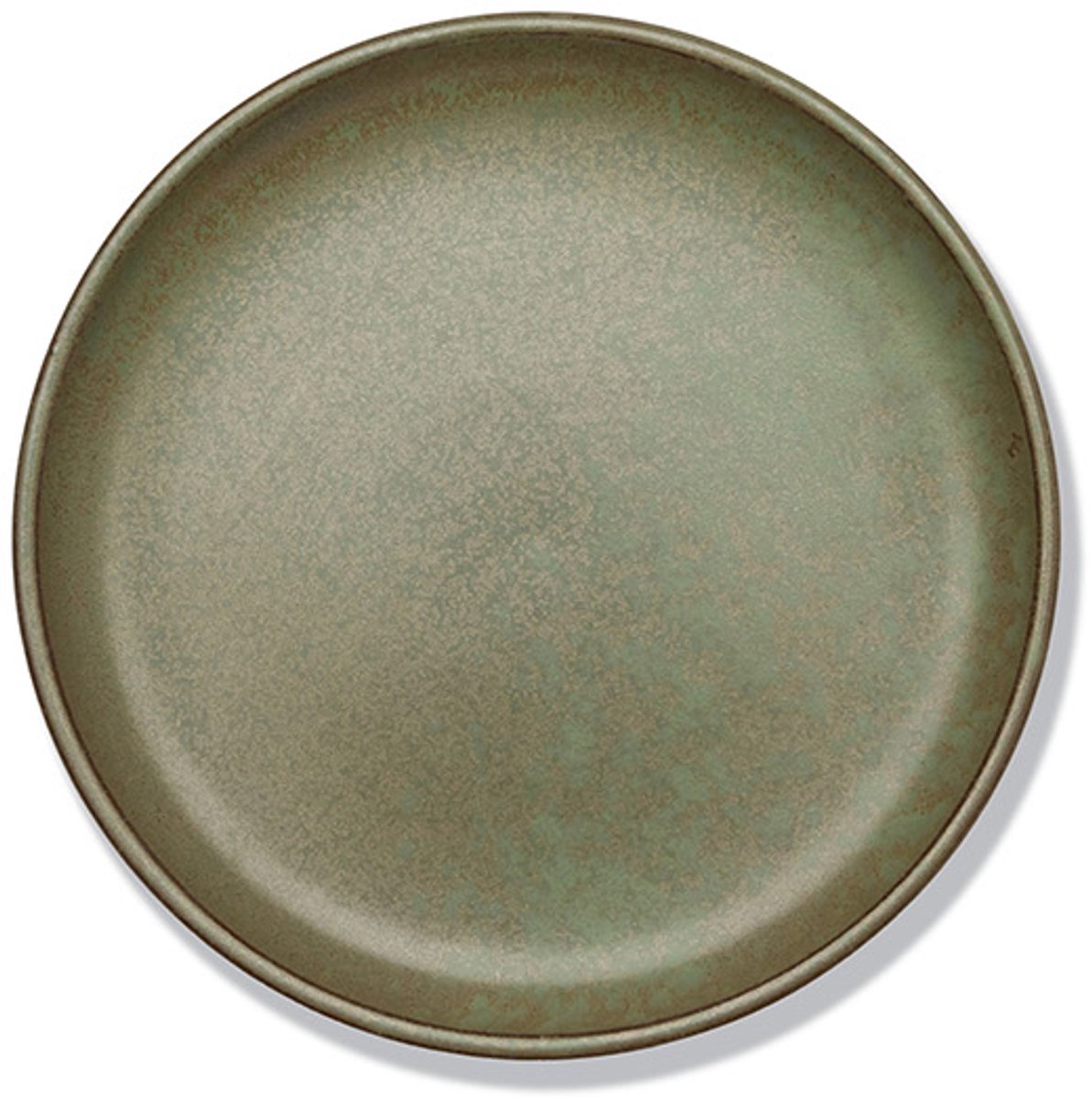 Serax Surface by Sergio Herman Broodbordjes - D16 H1,5 - Camogreen - 4 stuks