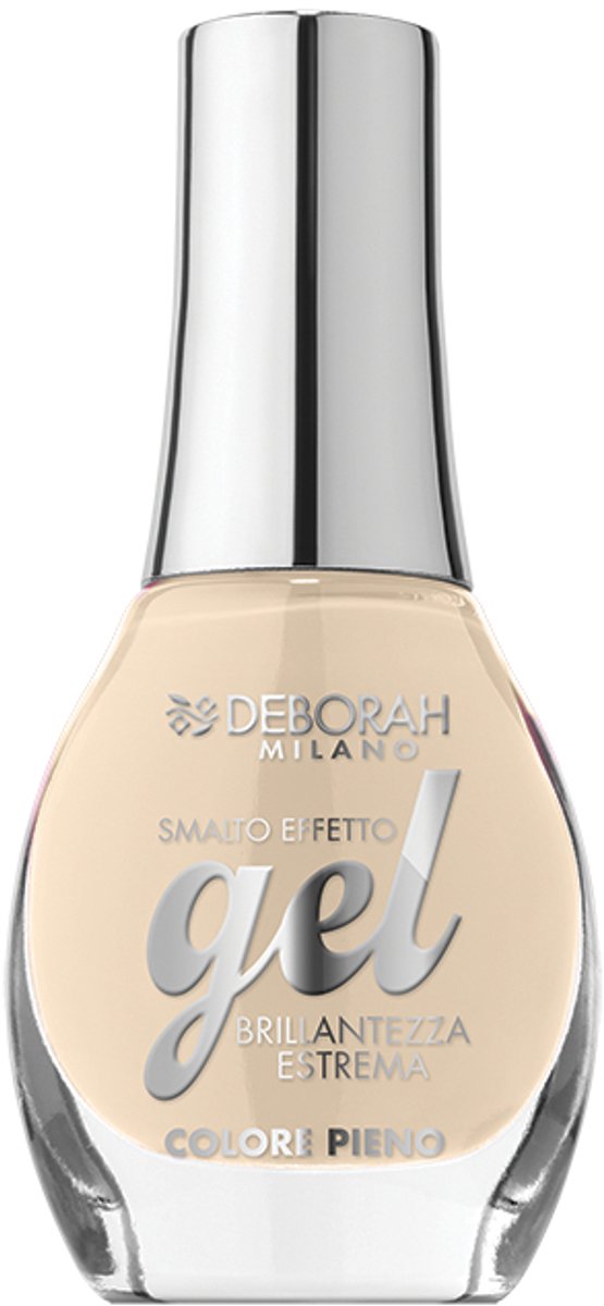 Deborah Milano Gel Effect, 8,5 ml, Nude, Buttery Nude, Kleurend, Glans, Fles