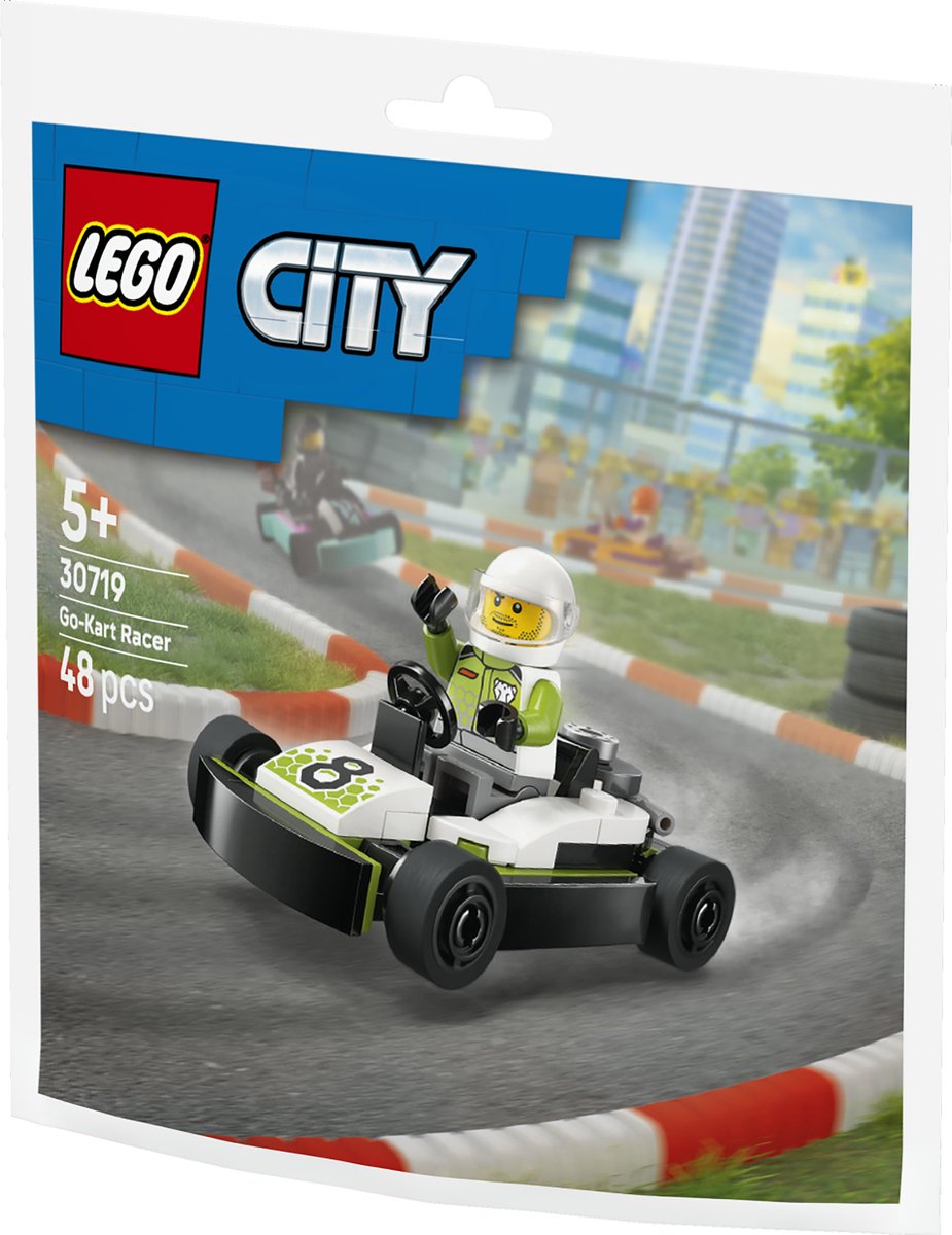 LEGO City - Go-kart Racer (paperbag) - 30719 – foto 3