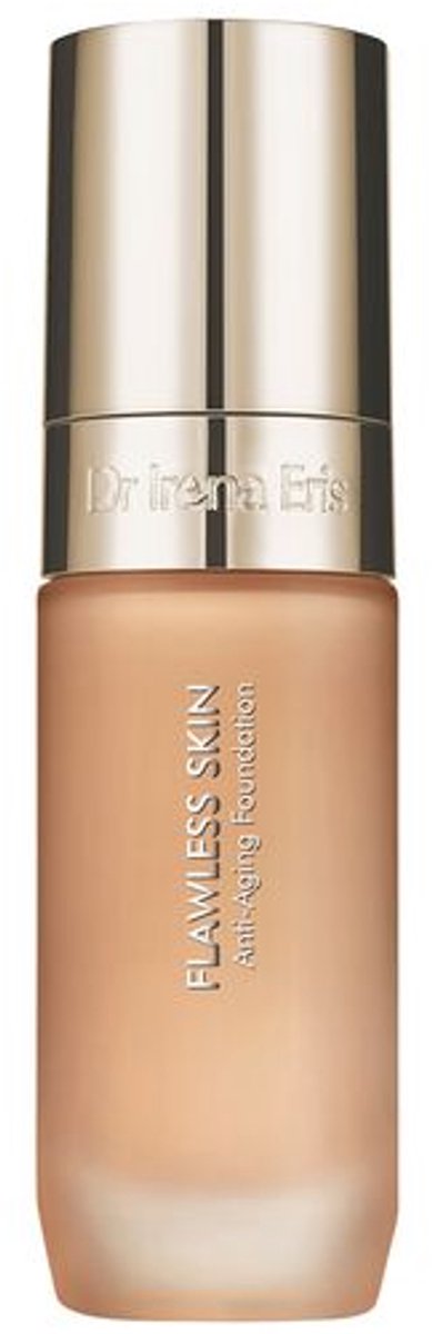 Dr Irena Eris Flawless Skin Anti-Aging Foundation Smooth & Firm Skin 30 ml - Kleur 040C Honey - Anti-Age Foundation - Egaliseert, Hydrateert En Verfijnt De Huid - Langhoudende Medium Tot Volledige Dekking Voor Een Gladde En Stralende Teint
